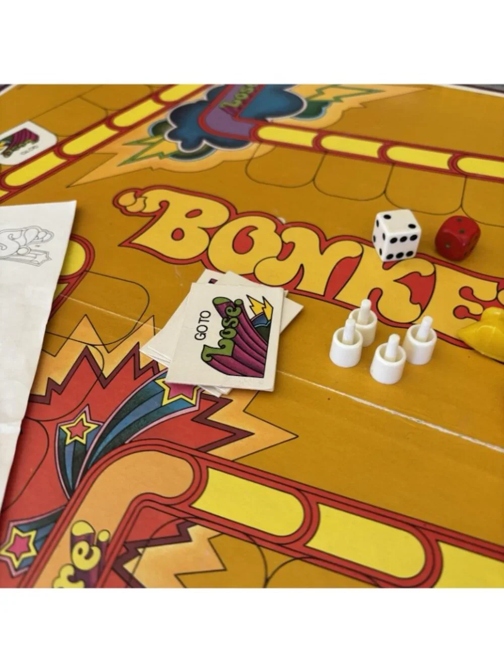 VINTAGE 1978 BONKERS COMPLETE BOARD GAME PARKER BROS #51 USA MADE 70s